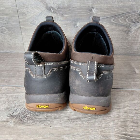 LL Bean Storm Chaser 4 Boots Mens Size 11 Brown Tek 2.5 Slip On Waterproof Shoe - Picture 6 of 13